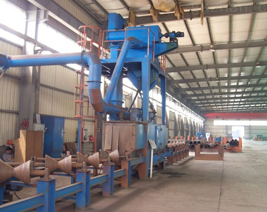 鋼管拋丸除鏽設備 鋼管拋丸除鏽設備